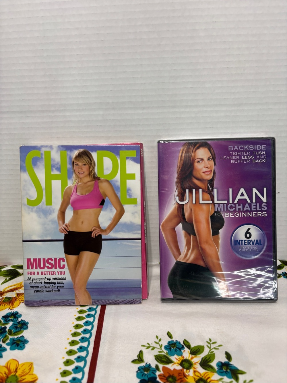 Jillian Michaels for Beginners Backside DVD + Shape Fitness Workout Top 40s 2008